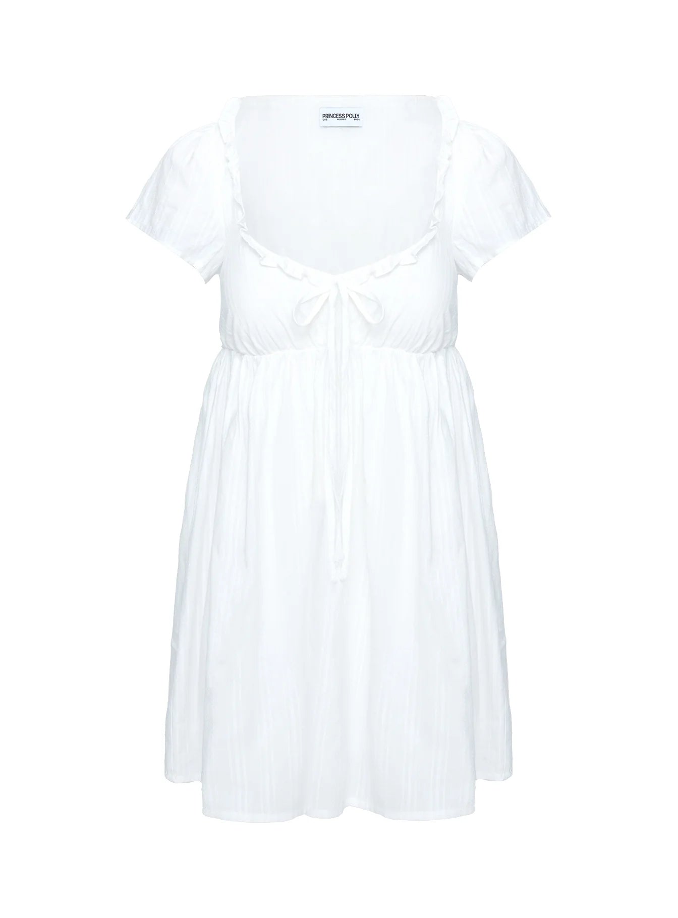 Monsterrat Mini Dress White