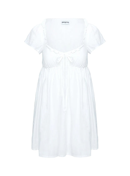 Monsterrat Mini Dress White