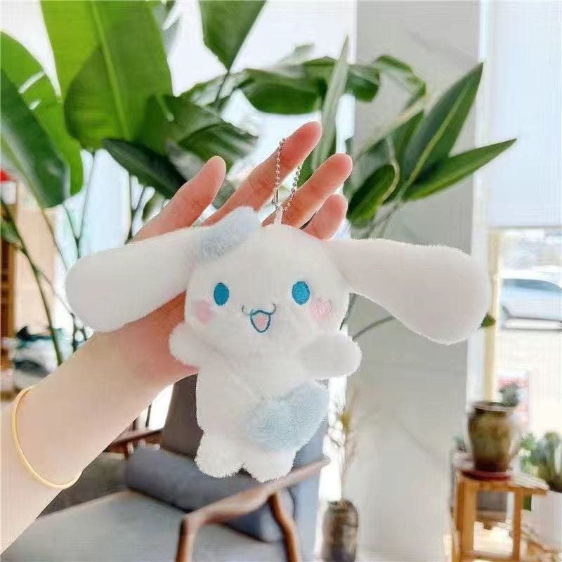 Kawaii Magnetic Go-shopping Cinnamoroll Matching Keychain